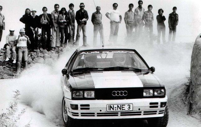 Debiut quattro na rajdowych oesach - Algarve Rally 1980 r