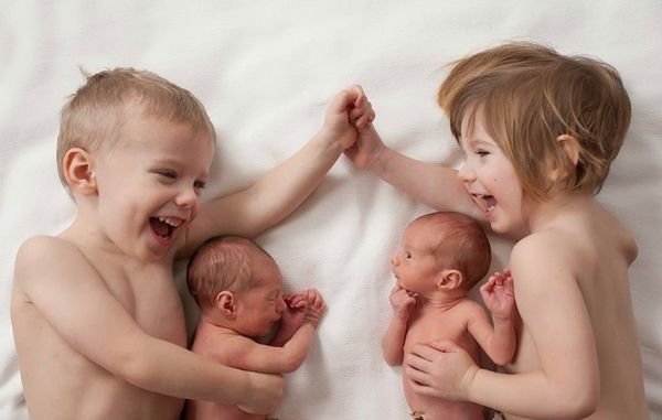 Zdjęcia uroczych bliźniaków obiegły całą sieć 