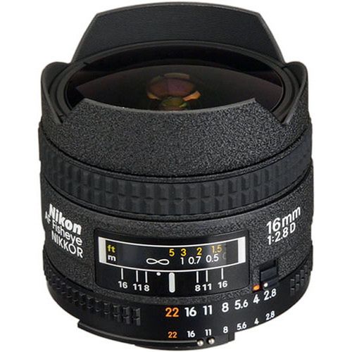 Nikon AF Fisheye-Nikkor 16mm f/2.8D