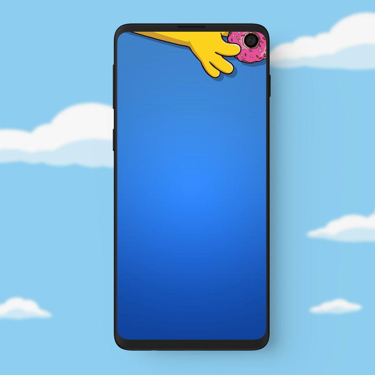Polak zainspirował Samsunga? Nowe tapety na Galaxy S10 sprytnie maskują otwór w ekranie 2