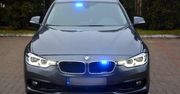 Kolejne nieoznakowane BMW rozbite. Policjantom wyjechał polonez