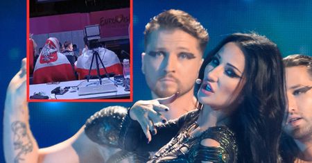 Nagrali Polaków podczas Eurowizji. Tak kibicowali Justynie Steczkowskiej