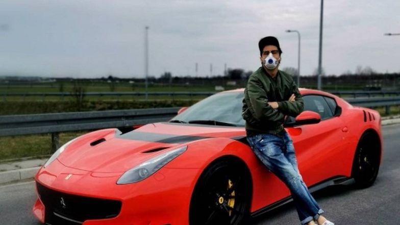 Celebryta słynie z zamiłowania do szybkich aut.