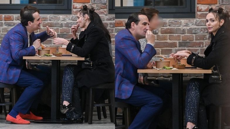 Misiek Koterski i Marcela Leszczak wymieniają czułości na randce