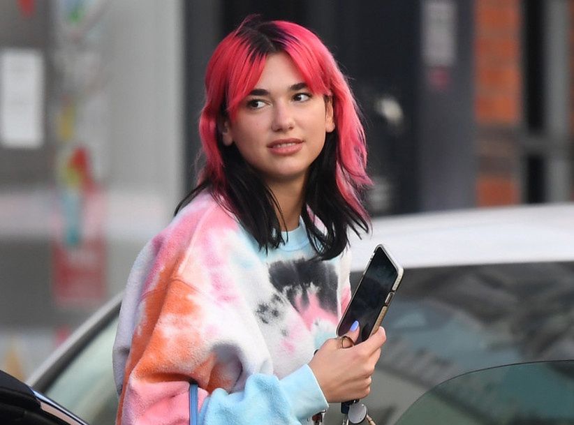 Dua Lipa bez makijażu