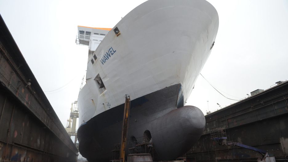 prom Wawel w stoczni
Marcin Bielecki
dok, Morska Stocznia Remontowa Gryfia, prom, remont, stocznia, stocznia remontowa, suchy dok, Wawel