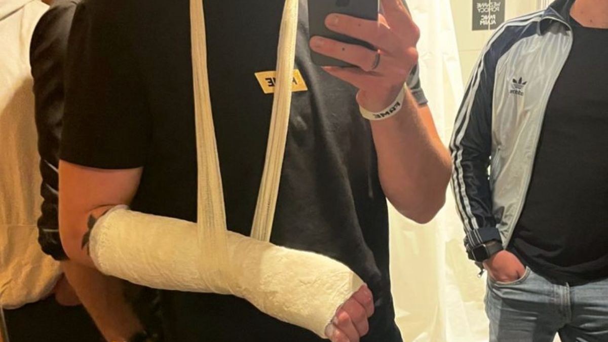 Kontuzja zawodnika FAME MMA 10