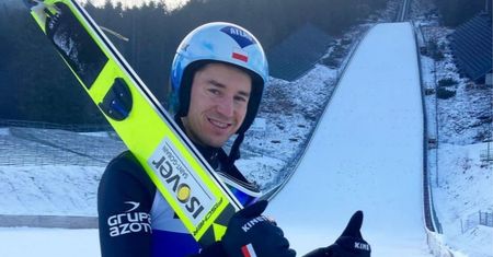 Jak wyglądał w dzieciństwie Kamil Stoch? Zobacz nagranie