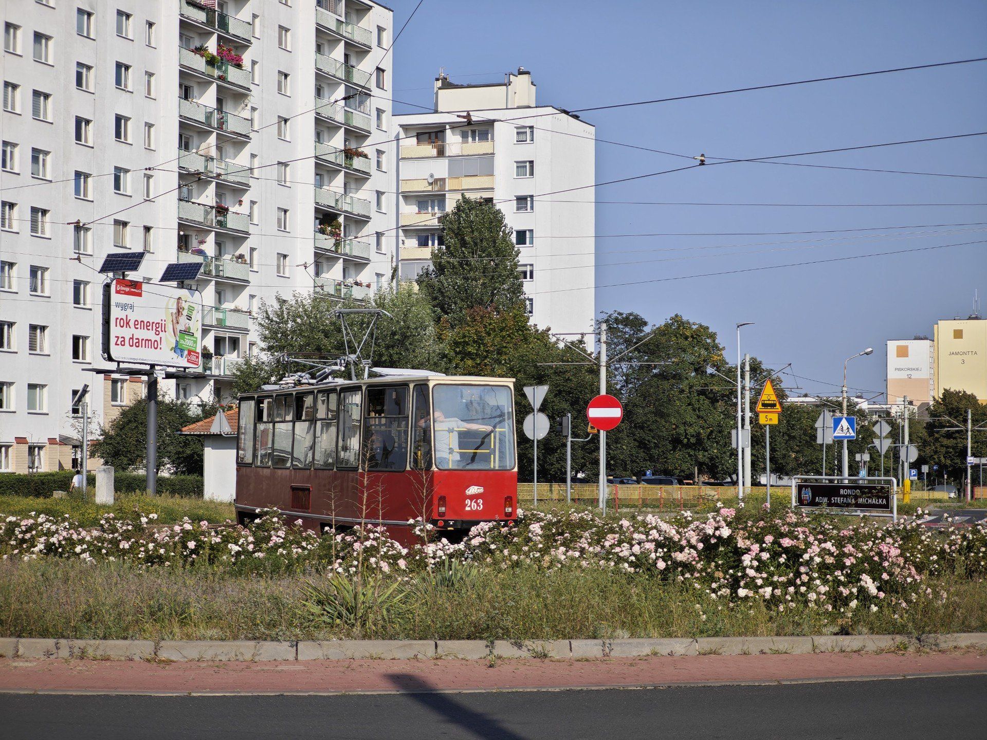 Tramwaje na osiedlu Na Skarpie w Toruniu