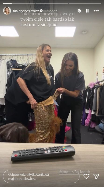 Maja Bohosiewicz ma kłopoty z sukienką