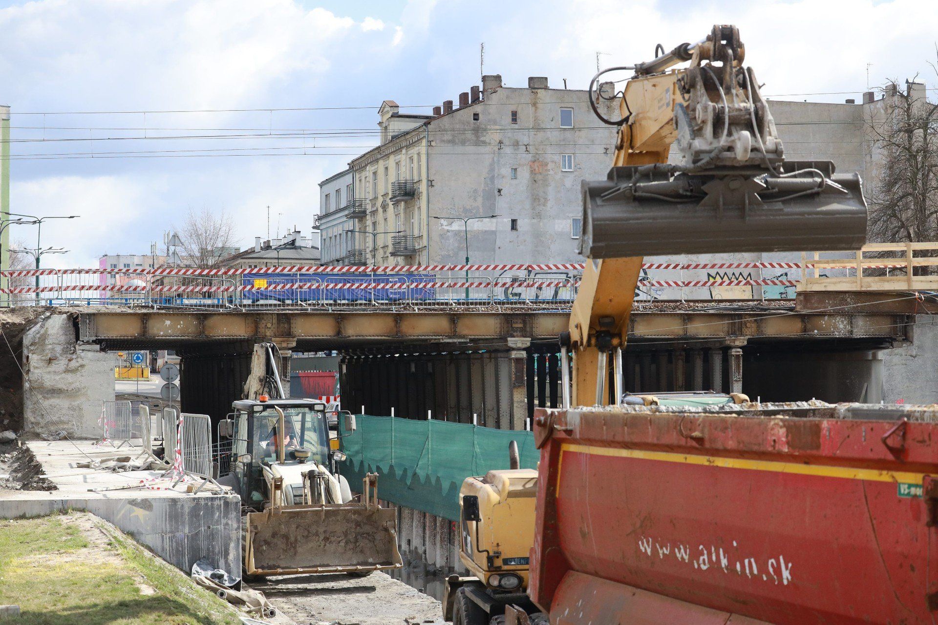 Wiadukt na Piłsudskiego Sosnowiec