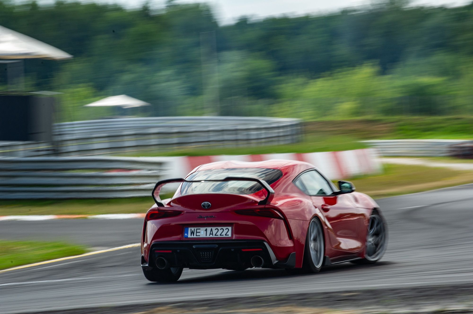 Toyoty GR na torze Słomczyn