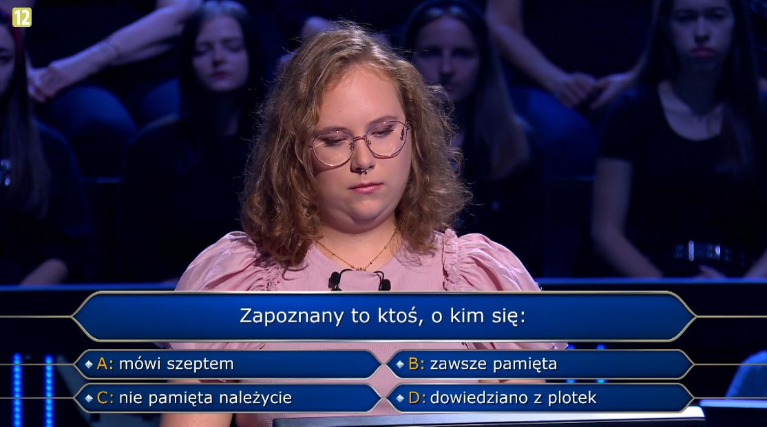 Poległa na pytaniu za 500 złotych. Uczestniczka "Milionerów" odeszła z programu z pustymi rękami