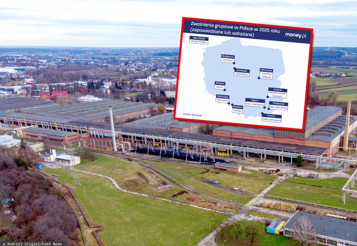 Tysiące osób tracą pracę. Oto nowa mapa zwolnień