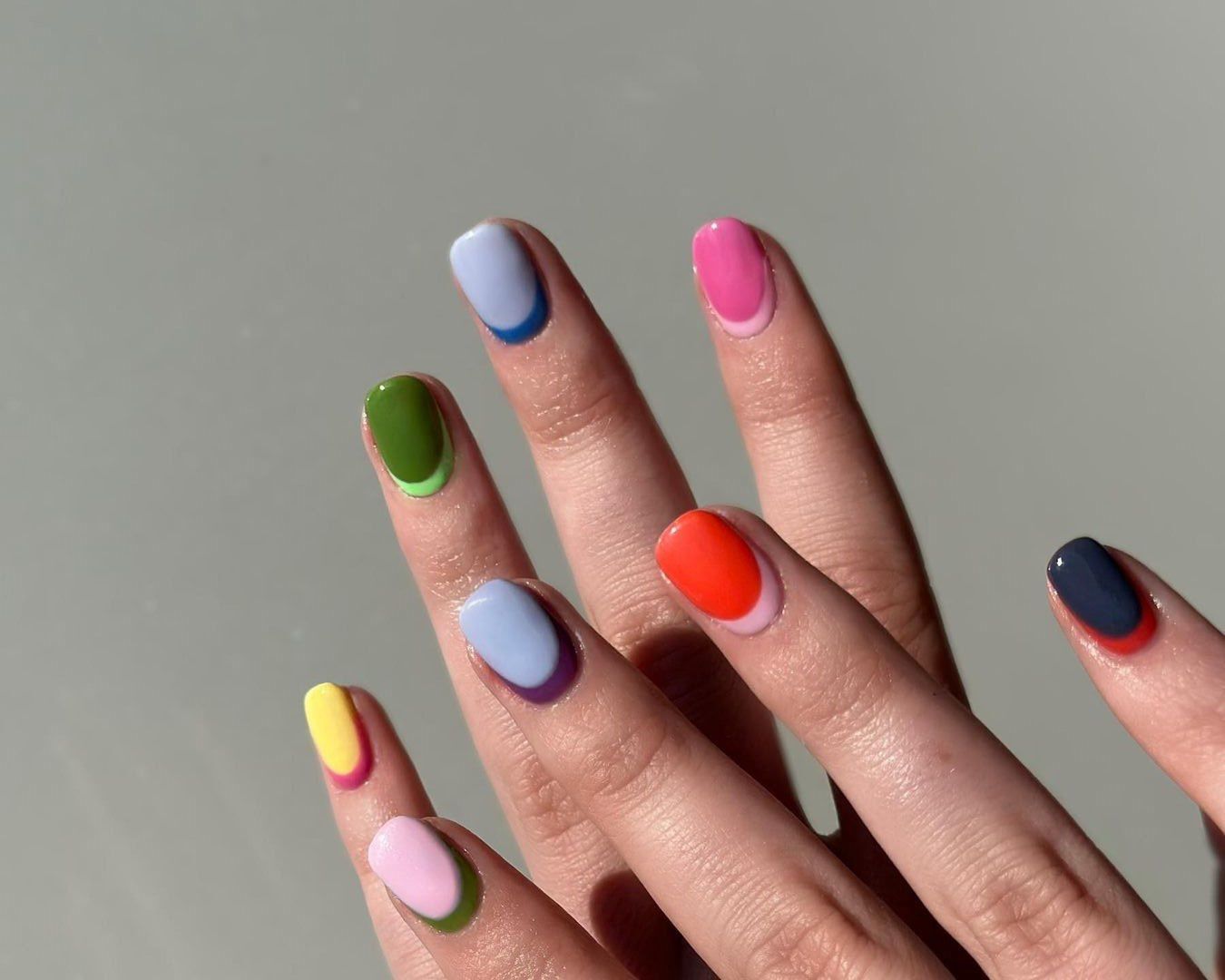 Kolorowy manicure