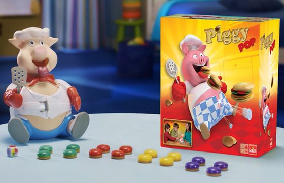 Goliath Polska reklamuje grę „Piggy Pop” (wideo)