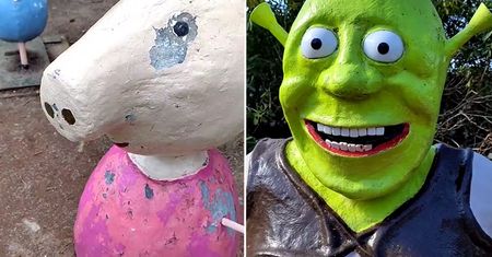 Turyści przerażeni, dzieci płaczą. Peppa i Shrek jak "wściekli psychole"