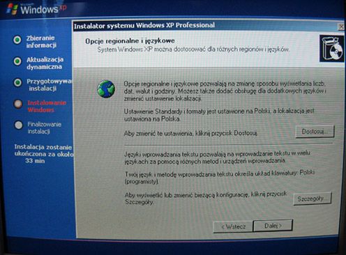 Instalacja Windows XP krok po kroku 12