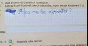 Rodzic opublikował zadanie. Odpowiedź ucznia rozbroiła nauczycielkę