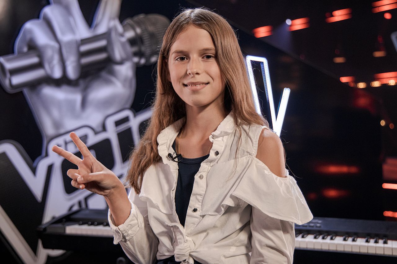 Wiktoria Kasprzyk w The Voice Kids