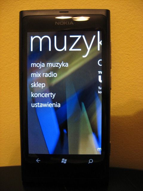 Nokia Lumia 800 i muzyka