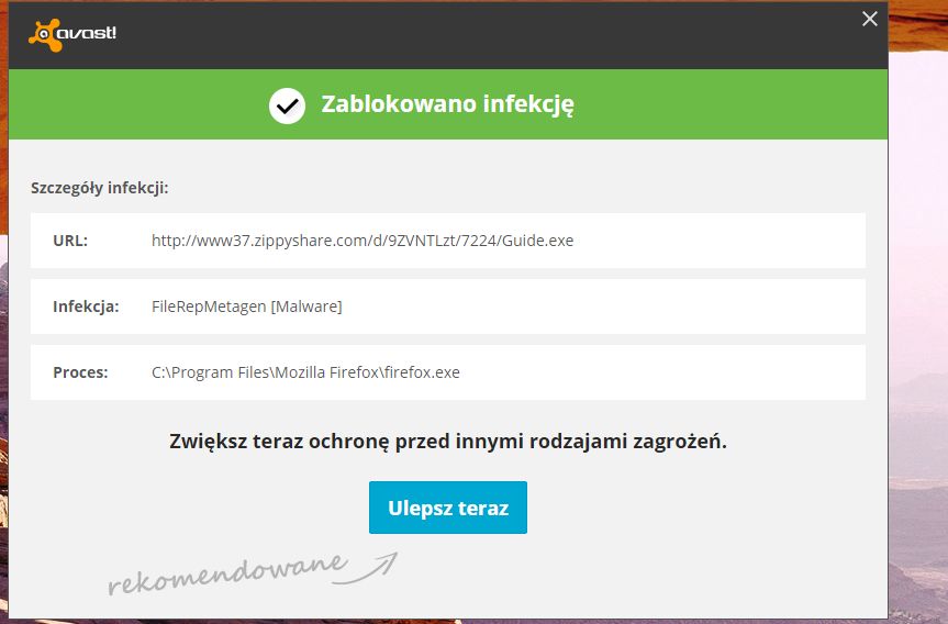 Avast dzięki za śmieszną reakcje na skrypt stworzonego przez młodzieńca 