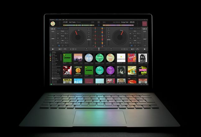 djay Pro na Surface Booku