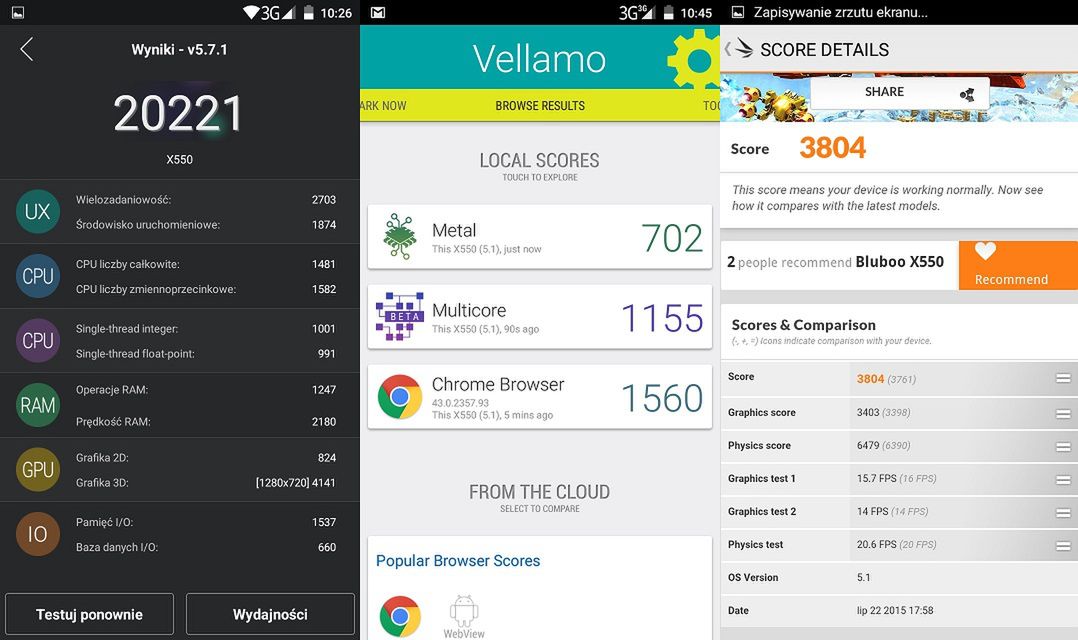 Bluboo X550 – test taniego smartfona, którego nie strach wziąć w podróż 6
