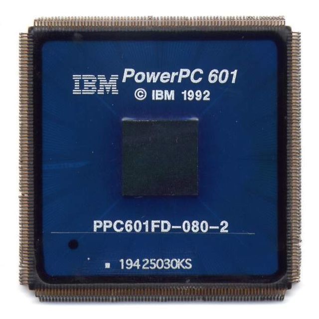 Procesor Power PC 601, produkowany na potrzeby Apple przez IBM.
