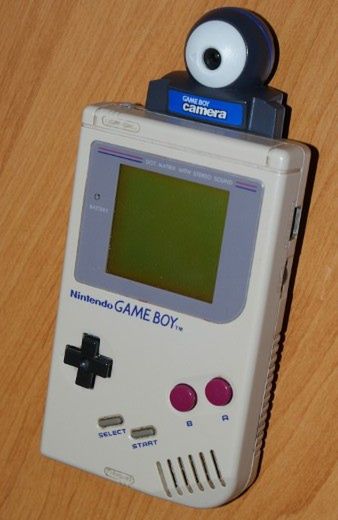 Game Boy Camera w Game Boyu