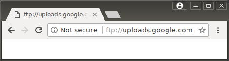 Chrome 63 oznaczy zasoby dostarczane protokołem FTP jako niebezpieczne
