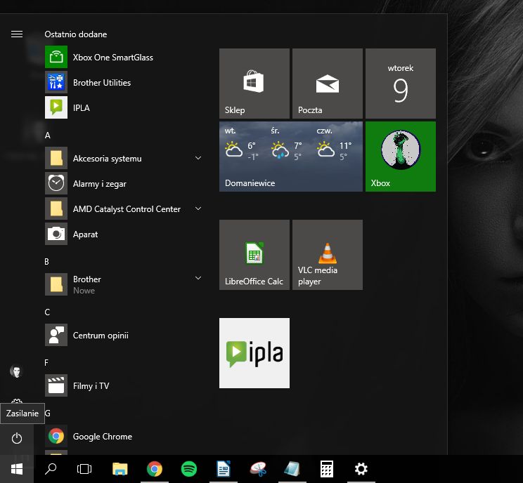 Jedyne słuszne menu Start.