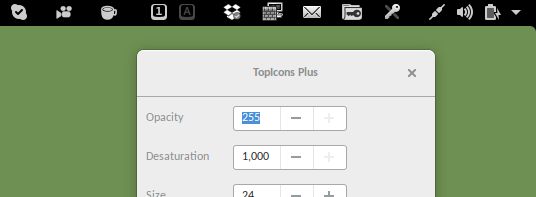 TopIcons Plus: rozszerzenie GNOME, które gwałci wytyczne projektowe w imię wygody