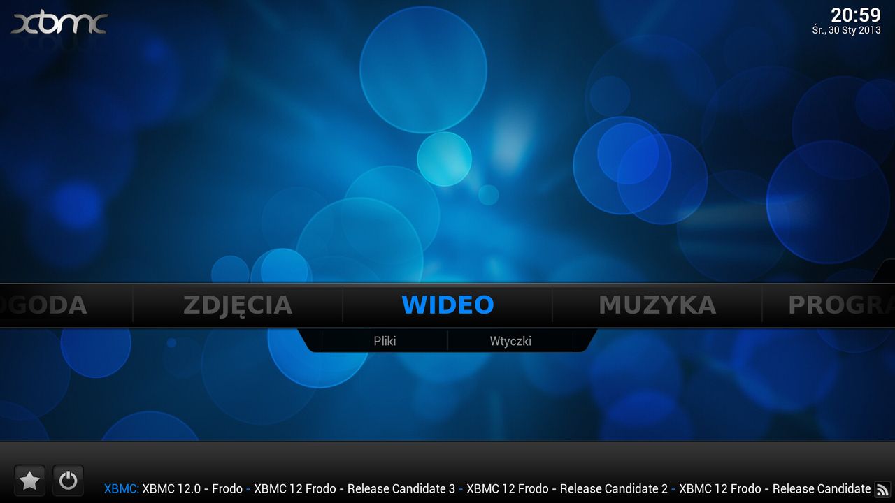 Tło menu głównego Frodo