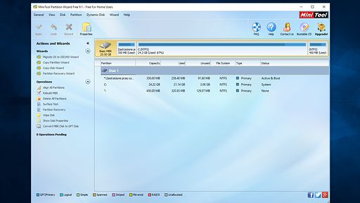 MiniTool Partition Wizard Free