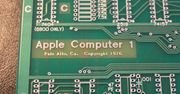 Komputer Apple I z 1976 roku został sprzedany za ponad 900 tysięcy dolarów