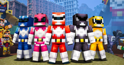 Zderzenie fenomenów: Power Rangers w Minecrafcie