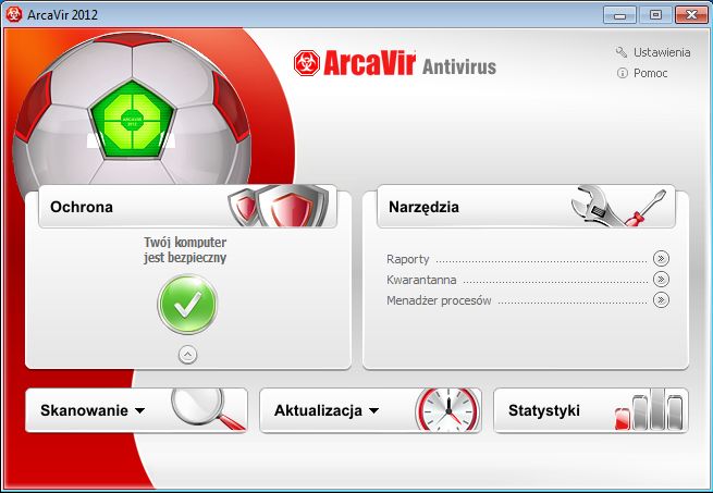 ArcaVir Antivirus 2012 - minirecenzja.