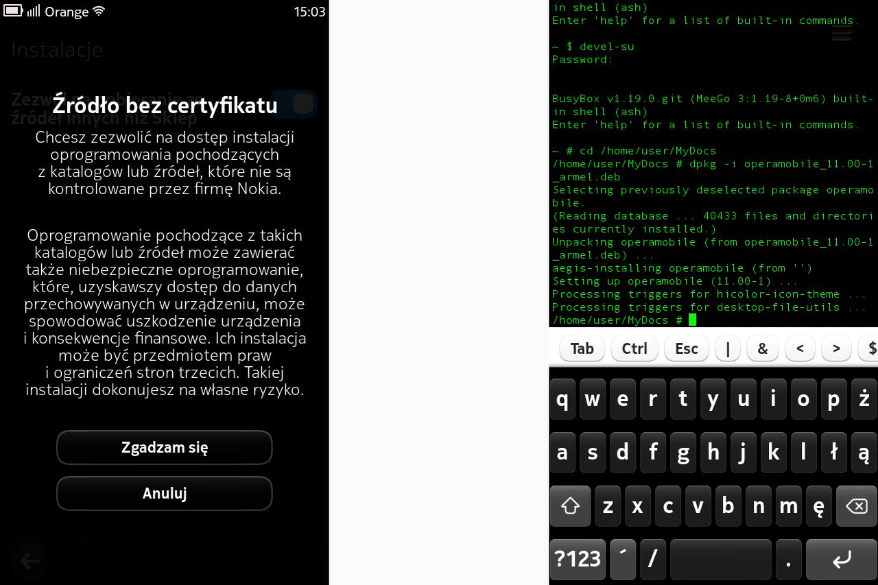 Nokia N9 tips & tricks cz. 5 — instalowanie aplikacji spoza sklepu Nokii