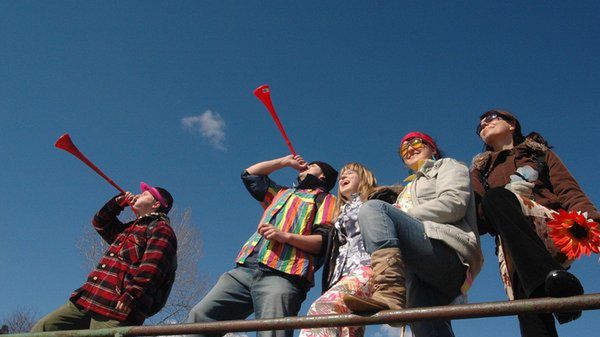 Można i tak witać wiosnę