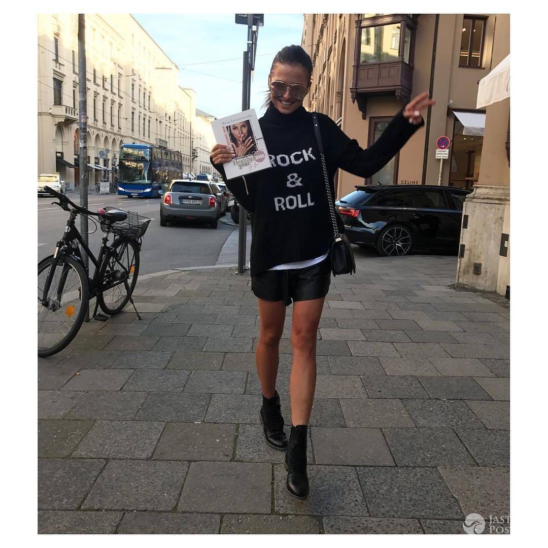 Anna Lewandowska promuje książkę