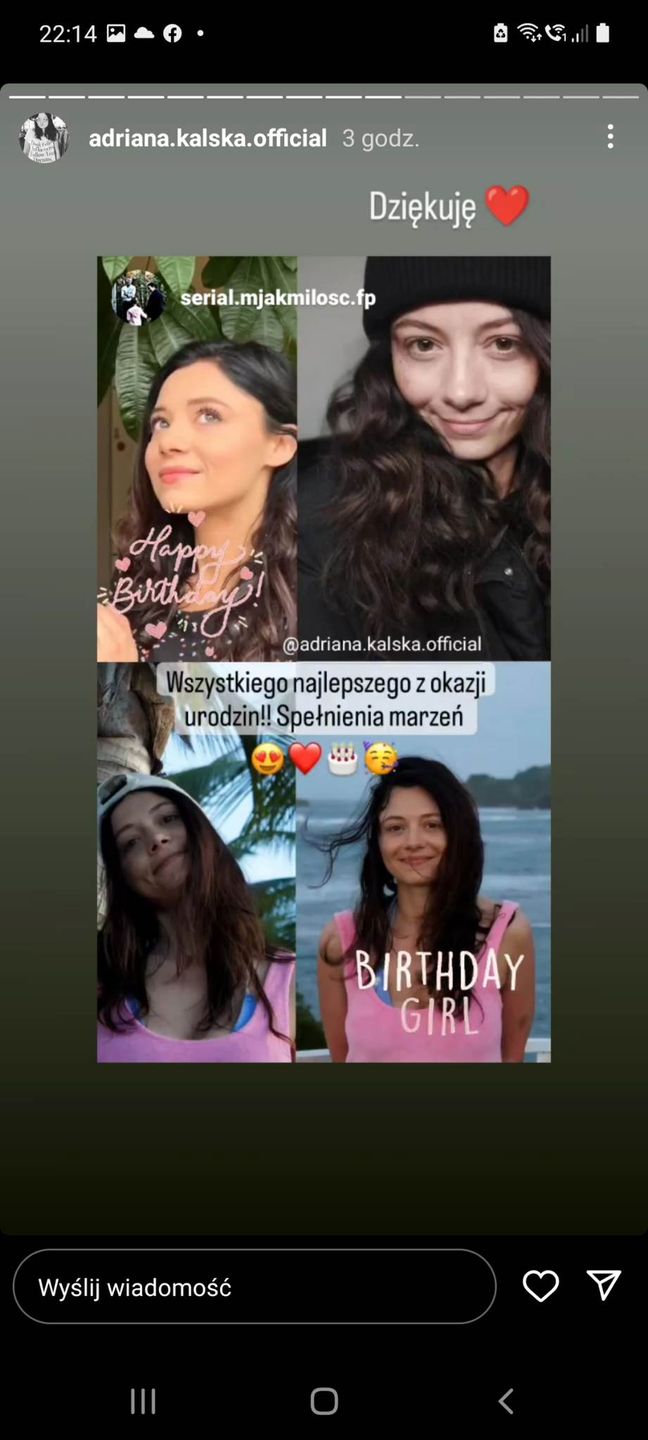Adriana Kalska - 37. urodziny