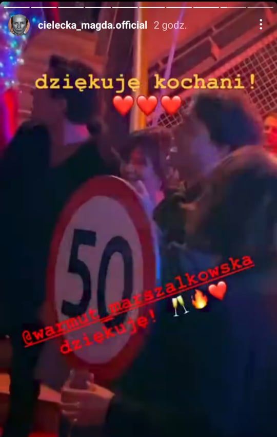 Urodziny Magdaleny Cieleckiej