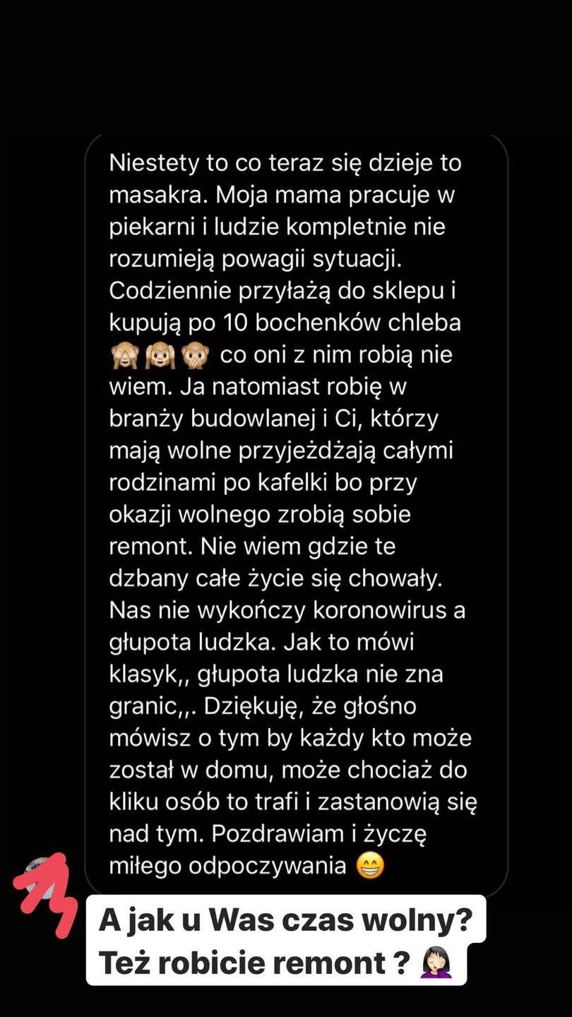 Ewelina Lisowska - dyskusje w czasie epidemii