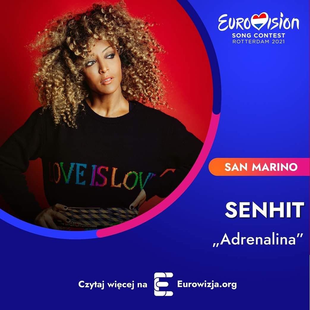 San Marino Eurowizja 2021 - Senhit, Adrenalina