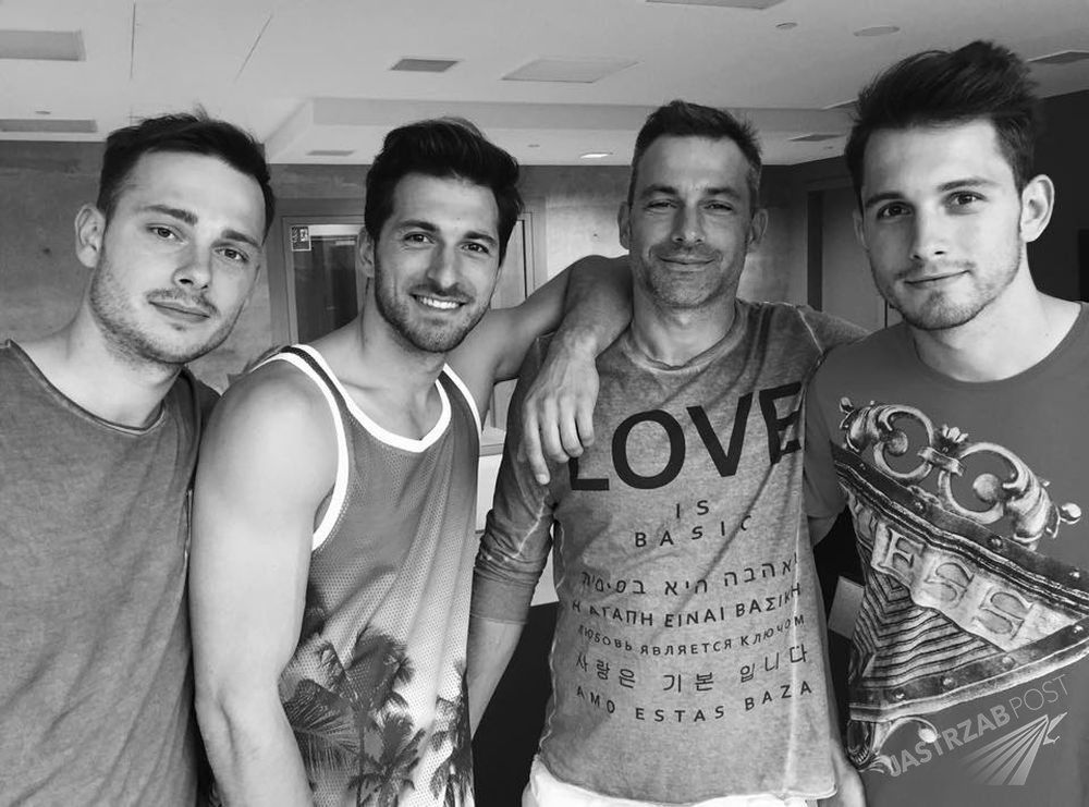 Rafał Maślak, Julek Maślak, Olek Maślak,
Fotografia: screen z Facebook.com