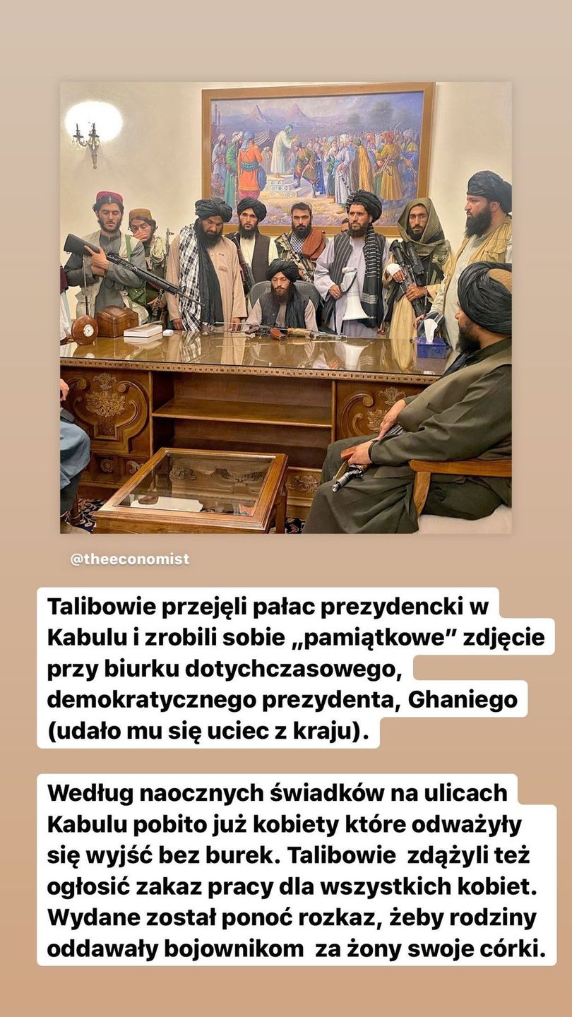 Kinga Rusin komentuje sytuację w Afganistanie