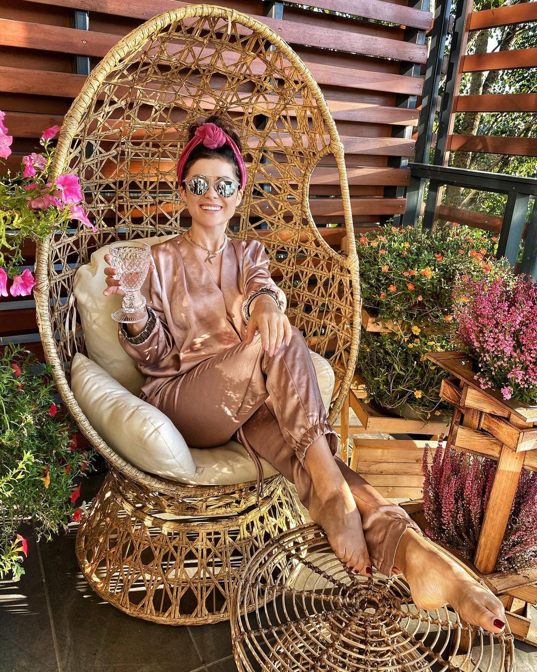 Katarzyna Cichopek - balkon