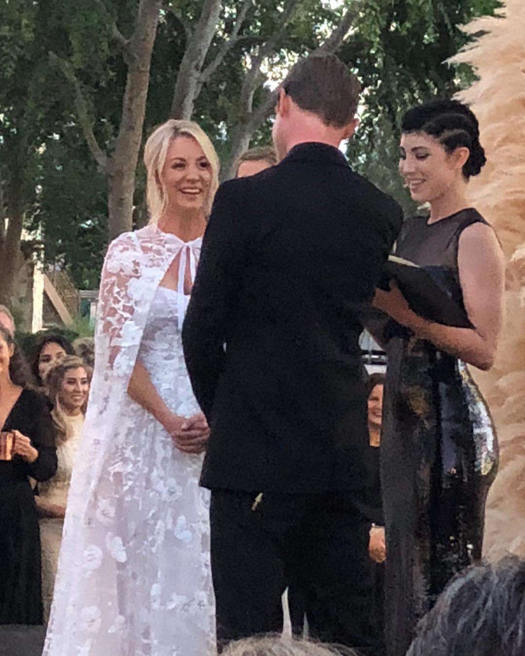 Ślub Kaley Cuoco i Karla Cooka