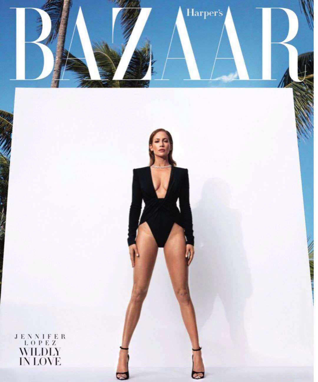Jennifer Lopez na dwóch okładkach najnowszego wydania Harpers Bazar